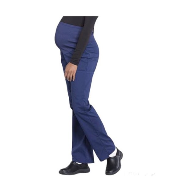 ❤️Cherokee Maternity Scrub Pants for Women, Workwear Professionals Soft Stretch. - Picture 3 of 5